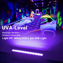 Load image into Gallery viewer, Atfoyer 40W LED Black Light Bar