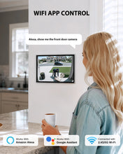 Load image into Gallery viewer, Atfoyer Hardwired 2K HD Floodlight Camera