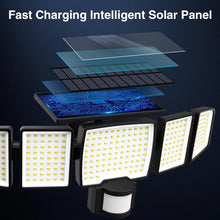 Load image into Gallery viewer, Atfoyer Solar Outdoor Lights