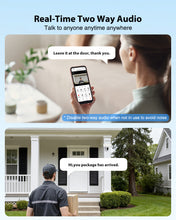 Load image into Gallery viewer, Atfoyer Hardwired 2K HD Floodlight Camera