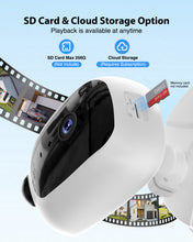 Load image into Gallery viewer, Atfoyer Hardwired 2K HD Floodlight Camera