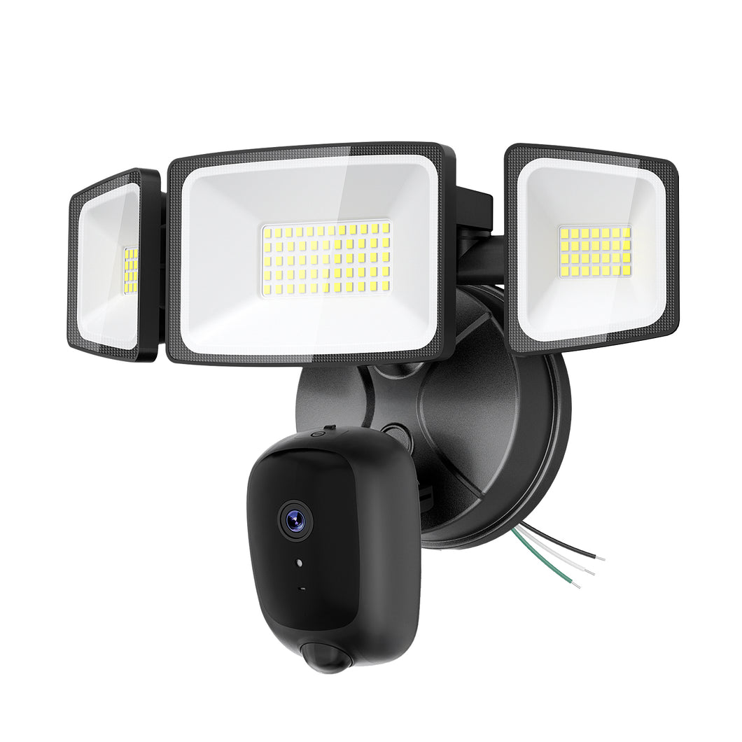 Atfoyer Hardwired 2K HD Floodlight Camera