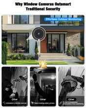 Load image into Gallery viewer, Atfoyer 2K Home Security Window Camera
