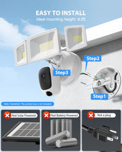 Load image into Gallery viewer, Atfoyer Hardwired 2K HD Floodlight Camera
